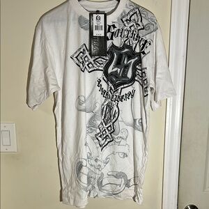 White Graphic T-Shirt NWT